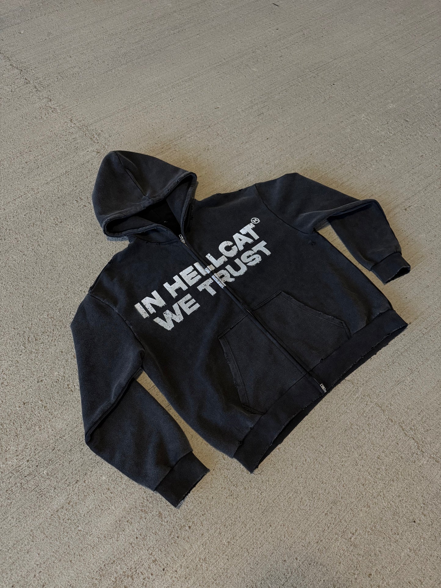 "IN HELLCAT WE TRUST" ZIP UP