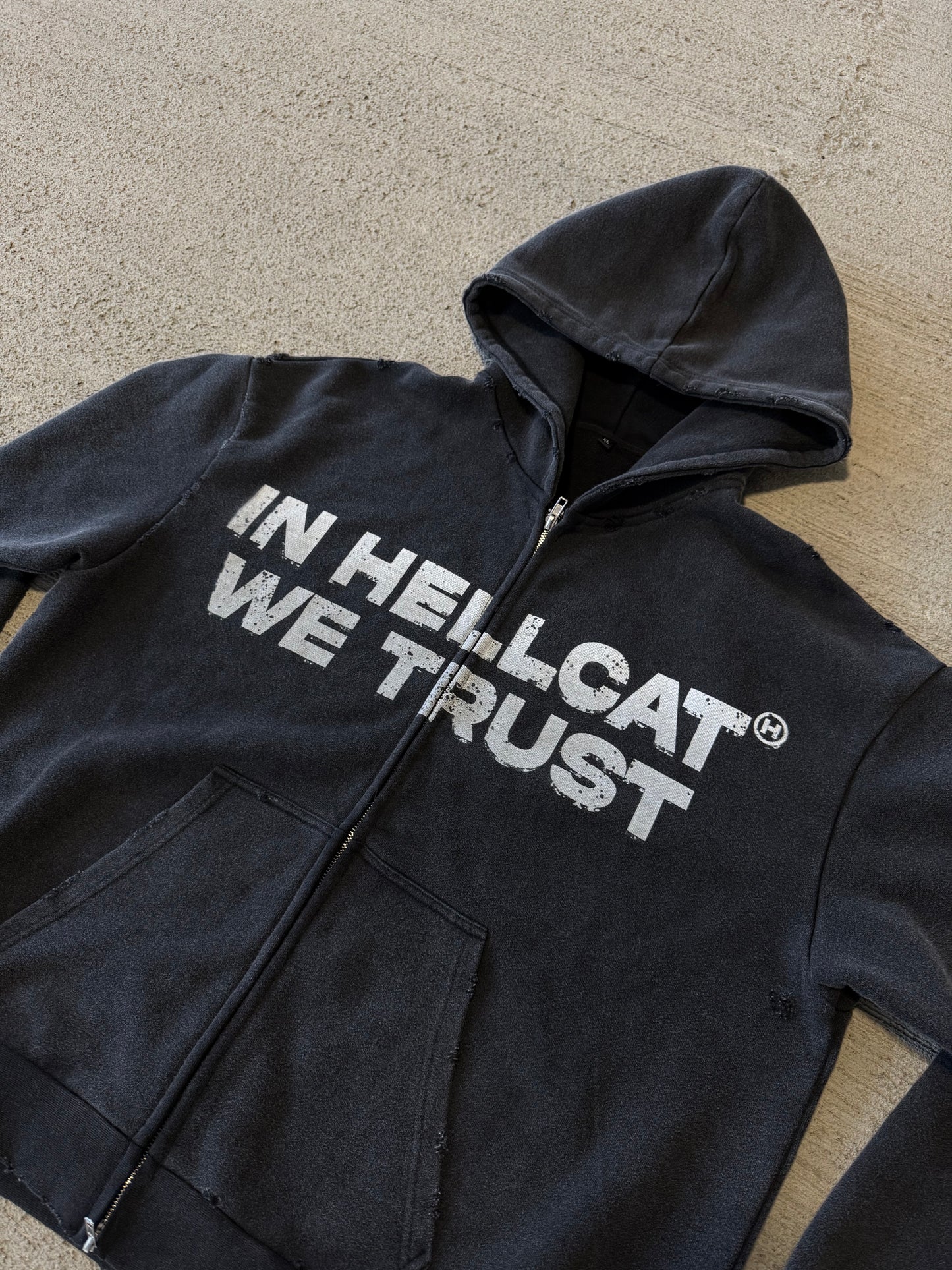 "IN HELLCAT WE TRUST" ZIP UP